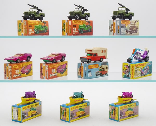 10 MATCHBOX SUPERFAST #38 & 39 VEHICLES (1 of 2)