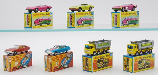 7 MATCHBOX SUPERFAST #51 & 52 VEHICLES (1 of 2)