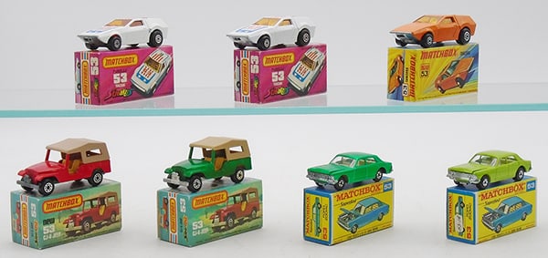 7 MATCHBOX SUPERFAST #53 VEHICLES (1 of 2)