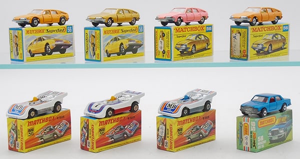 8 MATCHBOX SUPERFAST #56 VEHICLES (1 of 2)