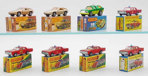8 MATCHBOX SUPERFAST #59 VEHICLES (1 of 2)