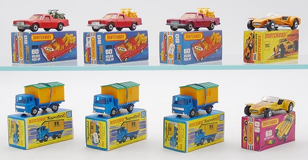 8 MATCHBOX SUPERFAST #60 VEHICLES (1 of 2)