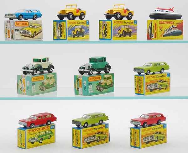 10 MATCHBOX SUPERFAST #72 TO 74 VEHICLES (1 of 2)