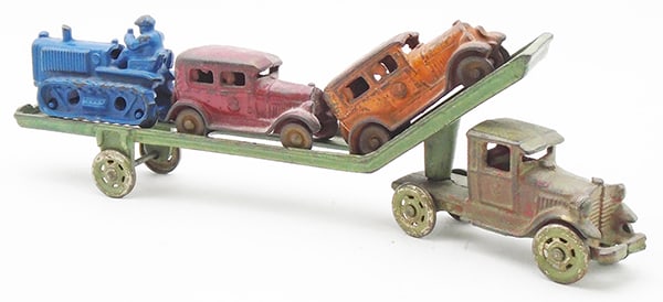4 CAST IRON VEHICLES (1 of 2)