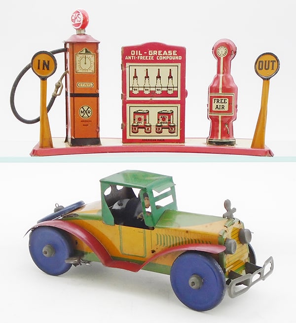 MARX GAS STATION SET (1 of 2)