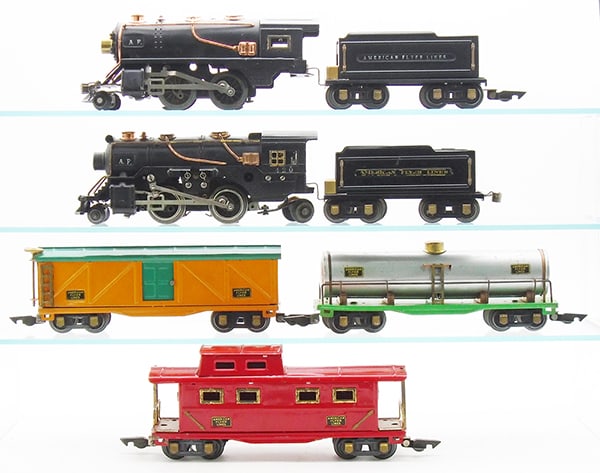 AMERICAN FLYER 310 DOUBLEHEADER TRAIN SET (1 of 2)