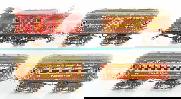 IVES TRAIN SET (1 of 2)