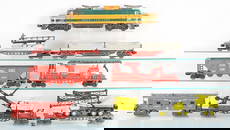 LIONEL 2551W 6-CAR GN DIESEL FREIGHT SET