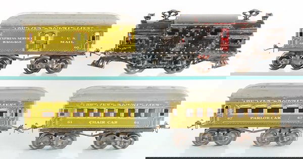 IVES TRAIN SET (1 of 2)