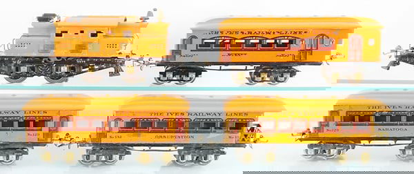 IVES TRAIN SET (1 of 2)