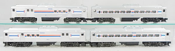 LIONEL AMTRAK 90 BUDD CAR SET (1 of 3)