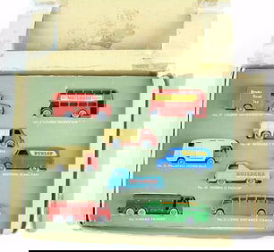 MATCHBOX 4 PRESENTATION COMMERCIAL VEHICLE SET