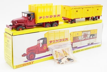 FRENCH DINKY 881 PINDER CIRCUS TRANSPORT