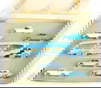 MATCHBOX #3  PRESENTATION TRANSPORTER & 6-CAR SET