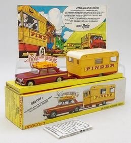 FRENCH DINKY 882 PINDER CARAVAN