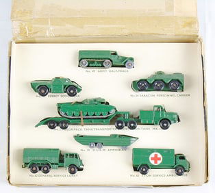 MATCHBOX 5 PRESENTATION ARMY TRANSPORT SET