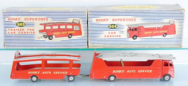 DINKY 984-985 CAR CARRIER SET