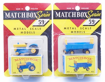 2 MATCHBOX BLISTER PACKS