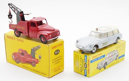 2 FRENCH DINKY VEHICLES