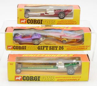 3 CORGI WHIZZ WHEEL VEHICLES