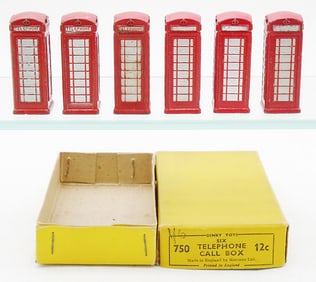 DINKY 12C TELEPHONE CALL BOX TRADE PACK