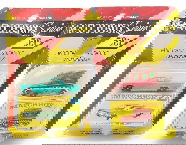 2 MATCHBOX BLISTER PACKS (1 of 2)