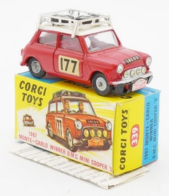 CORGI 339 MONTE CARLO MINI COOPER