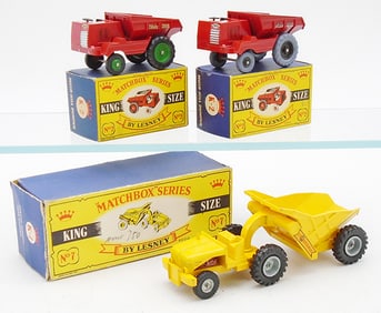 3 MATCHBOX KING SIZED VEHICLES