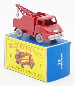 MATCHBOX 13C2 WRECKER TRUCK