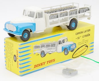 FRENCH DINKY 586 CITROEN MILK TRUCK