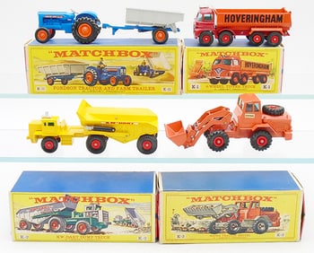 4 MATCHBOX KING SIZE VEHICLES