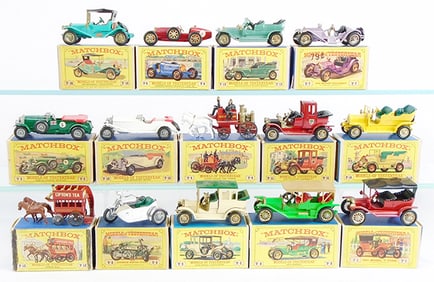 14 MATCHBOX MODELS OF YESTERYEAR