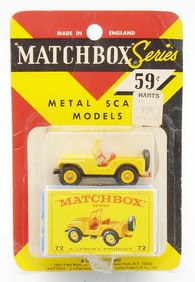 MATCHBOX 72B1 STANDARD JEEP BLISTER PACK
