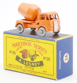 MATCHBOX 26A4 CEMENT TRUCK