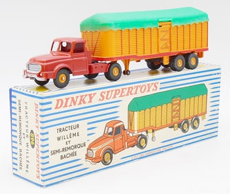 FRENCH DINKY 896 WILLEME TRACTOR TRAILER