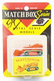 MATCHBOX 58B5 DROTT EXCAVATOR BLISTER PACK