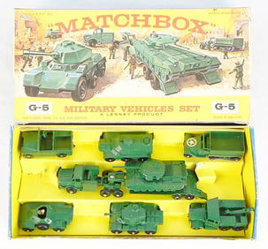 MATCHBOX G5 MILITARY VEHICLES SET