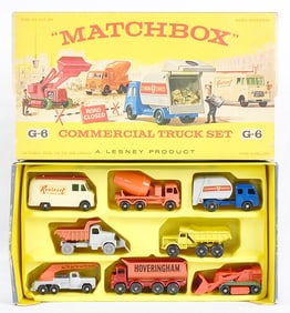 MATCHBOX G6 COMMERCIAL TRUCK SET