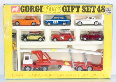 CORGI GS48 CAR TRANSPORTER SET