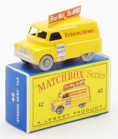 MATCHBOX 42A2 BEDFORD NEWS VAN
