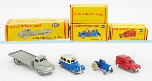 4 DINKY DUBLO VEHICLES