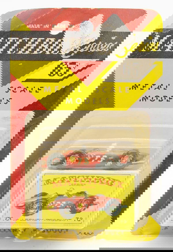 MATCHBOX 75B2 FERRARI RACER BLISTER PACK (1 of 2)
