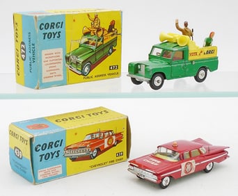 2 CORGI VEHICLES