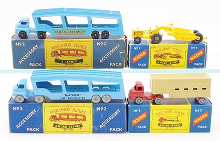 4 MATCHBOX MAJOR PACK VEHICLES