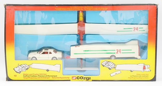 CORGI GS12 GLIDE & TRAILER
