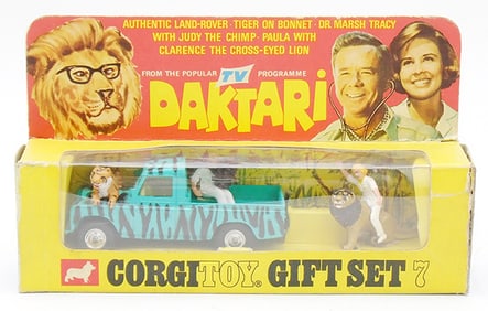 CORGI 7 DAKTARI GIFT SET