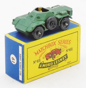 MATCHBOX MOKO 61A1 FERRET SCOUT CAR