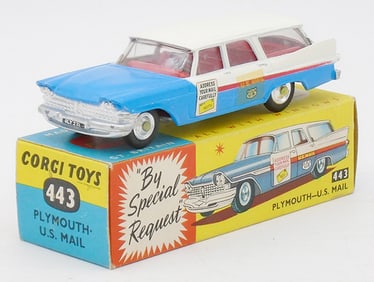 CORGI 443 PLYMOUTH US MAIL