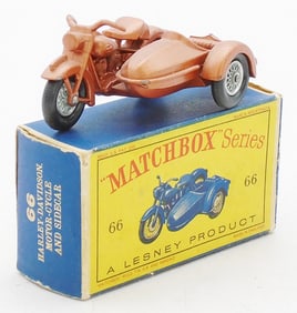 MATCHBOX 66B1 HARLEY DAVIDSON MOTORCYCLE