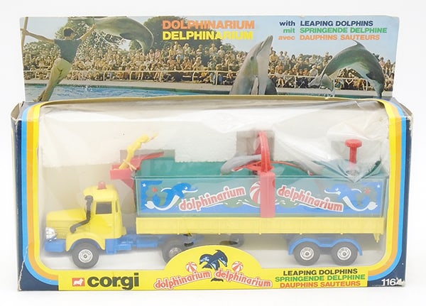 CORGI 1164 DOLPHINARIUM: orig box & insert, minor wear, top box flap bent, C9.